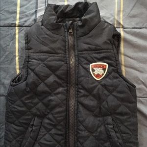 Toddler boy puffer vest